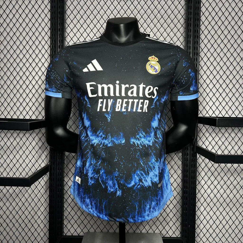 24-25 Real Madrid Ocean Blue Special Edition Player Version Shirt Sport AAAAJersey Yupoo 5