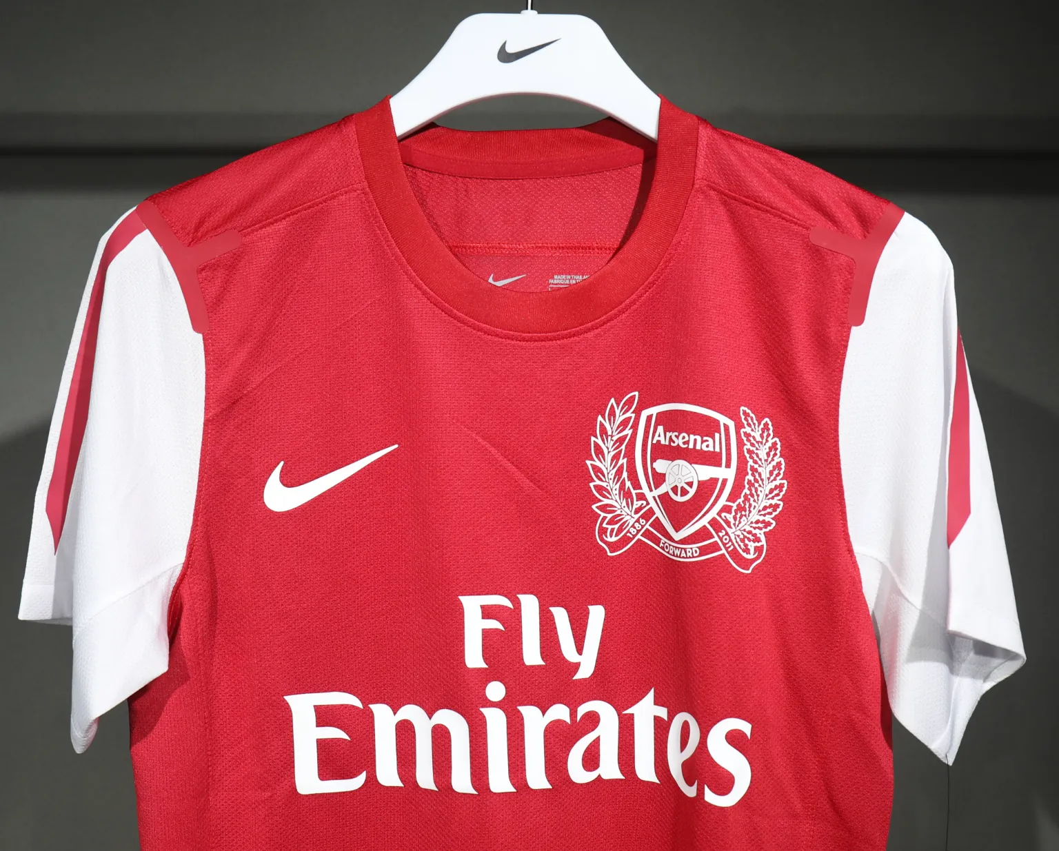 11-12 Arsenal Home Retro Kit Vintage Player Version Sino Shirt AAAAJersey Dropship Yupoo 7