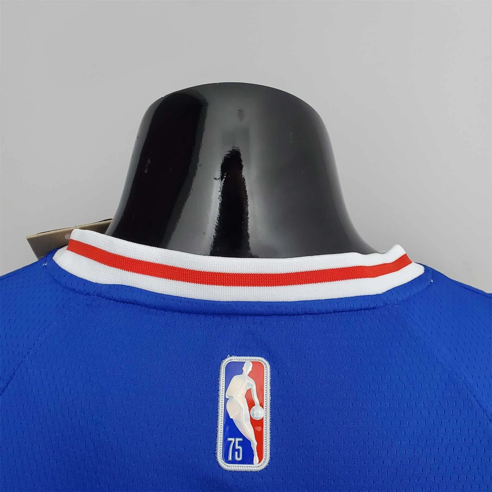 75th Anniversary Philadelphia 76ers HOWARD#39 Blue NBA Jersey 7
