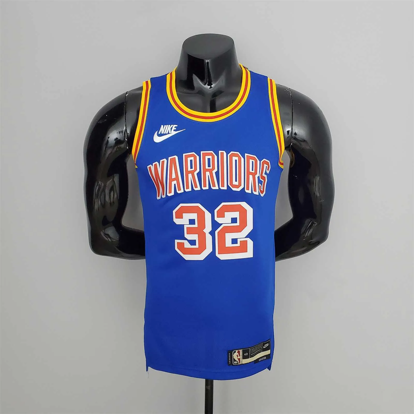 75th Anniversary Porter jr.#32 Warriors Vintage Blue NBA Jersey 8