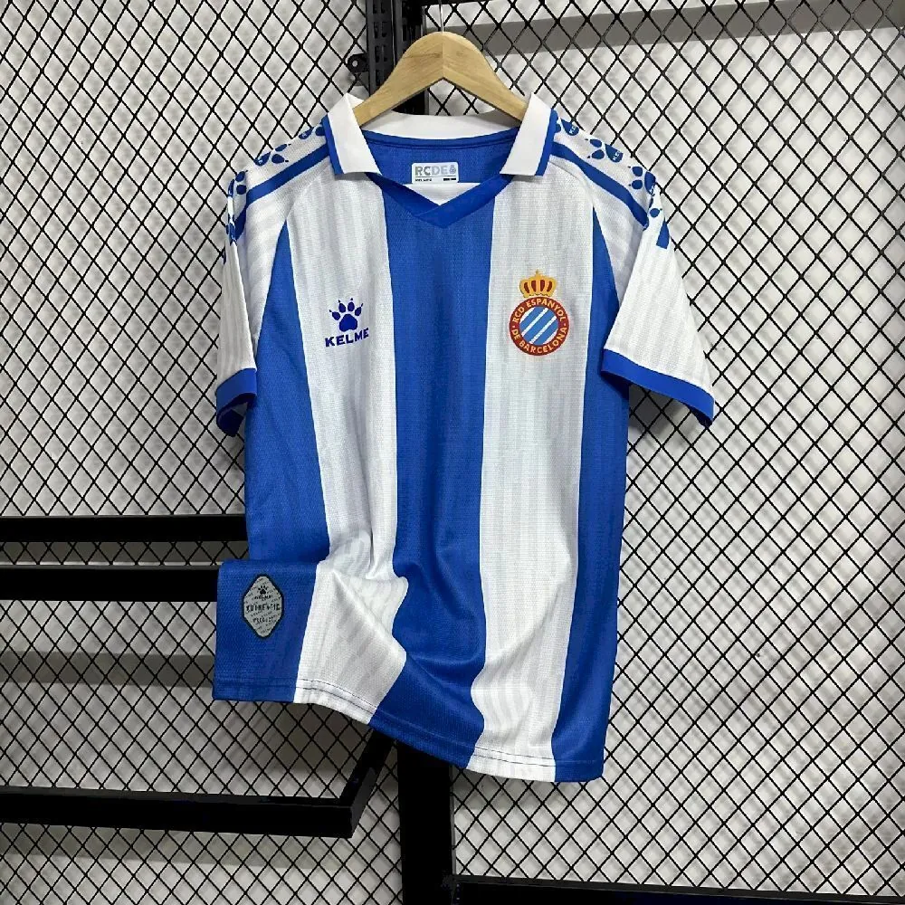 25-26 Espanyol Home Kit Football Shirt Uniforms Soccer AAAAJersey Yupoo 4