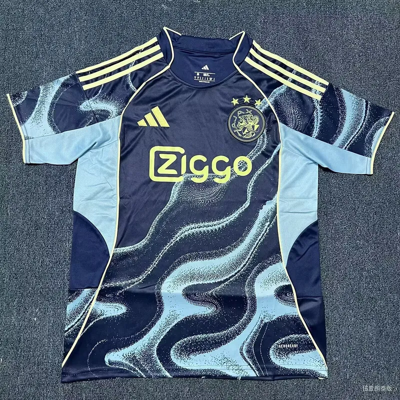 25-26 Ajax Away Cheap Soccer Jerseys T-Shirt Football Kit AAAAJersey Yupoo 2