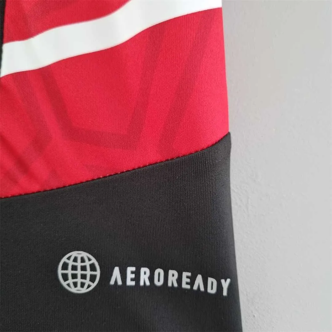 22-23 Bayern training suit blackred edge 8