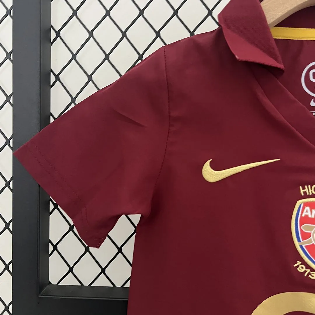 05-06 Arsenal Home Retro Kids Kits Children Shirt Cheap Jerseys Yupoo 5