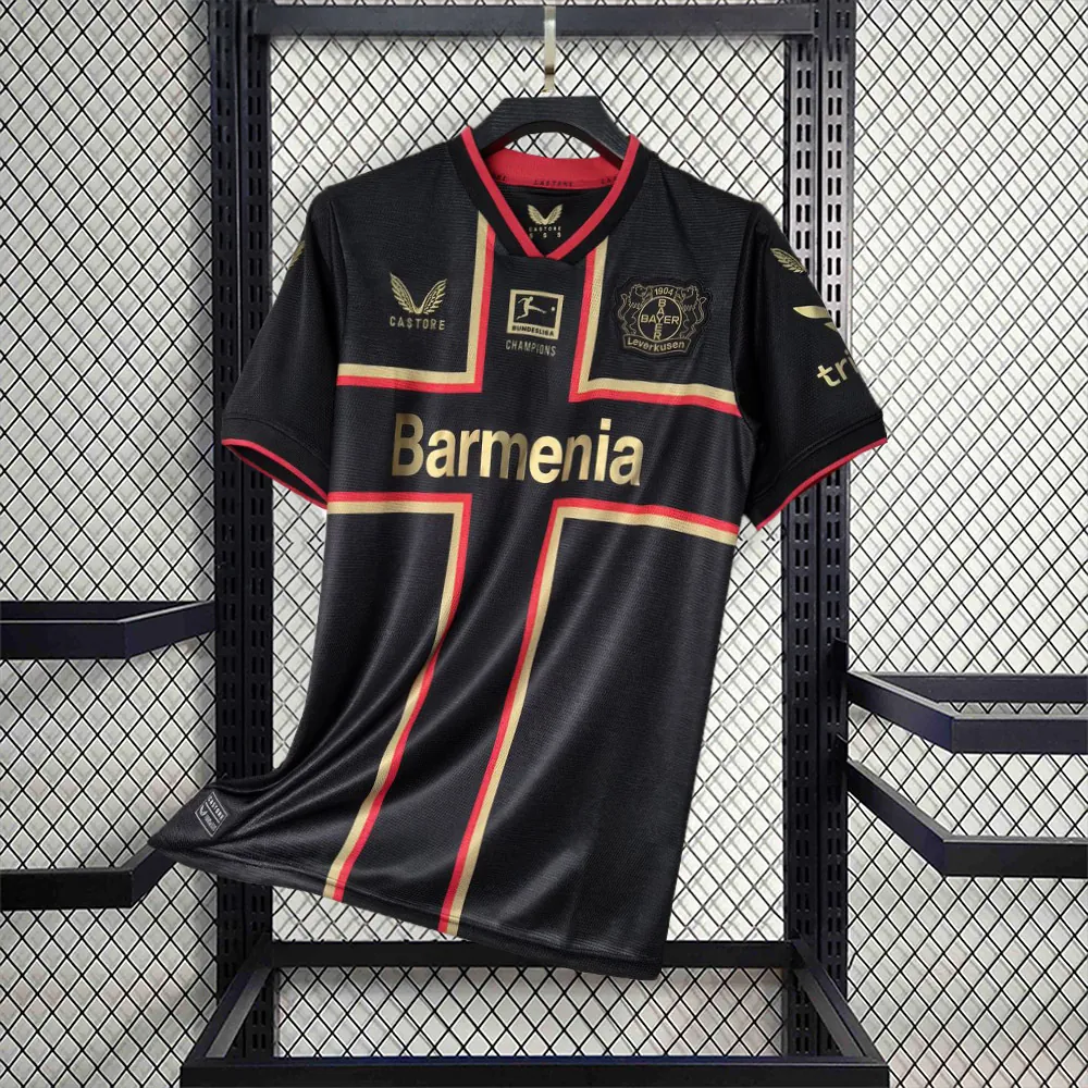23-24 Bayer 04 Leverkusen Bundesliga Champions Kit Soccer Uniform AAAAJersey Wholesale Yupoo 7