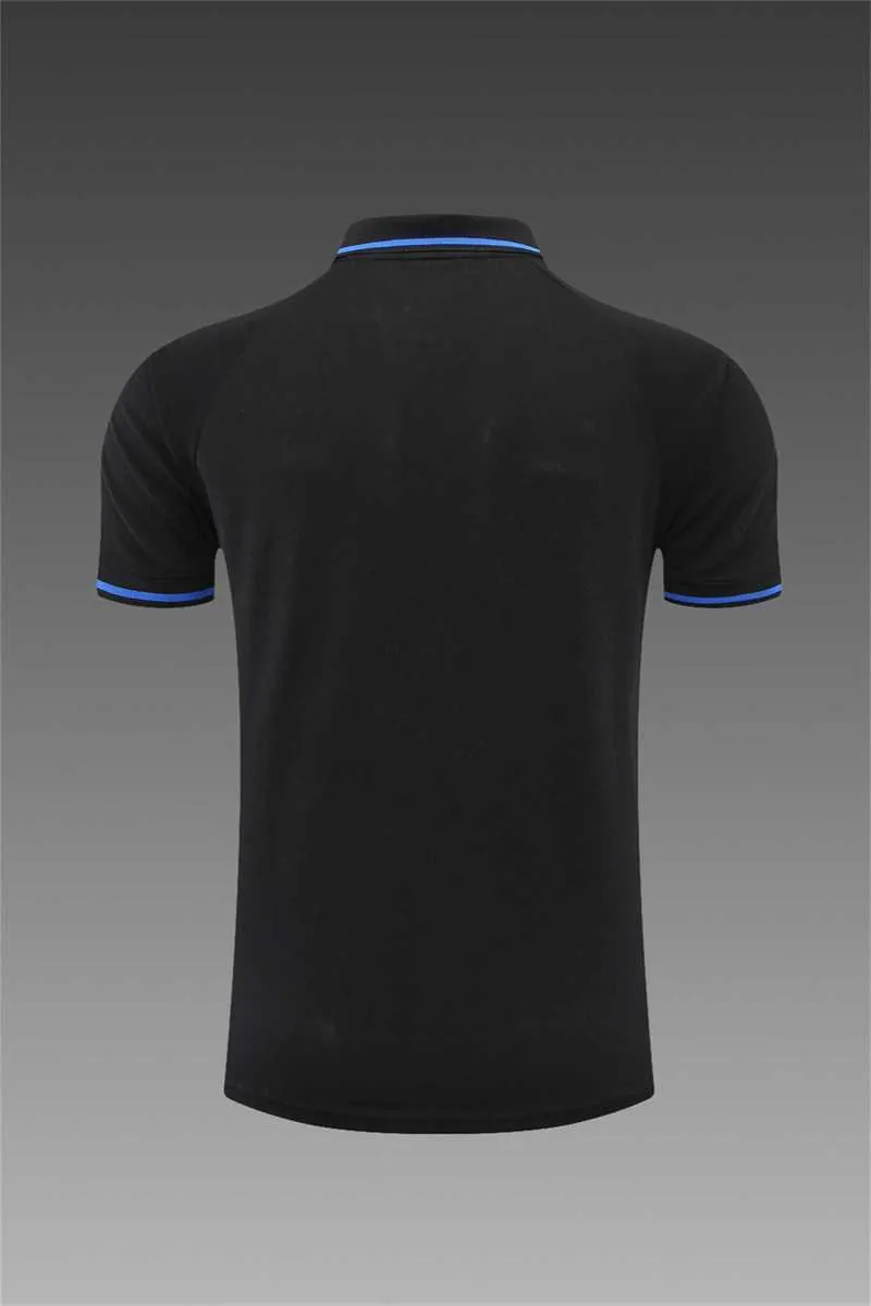 Manchester United Polo black and yellow-three sides 2