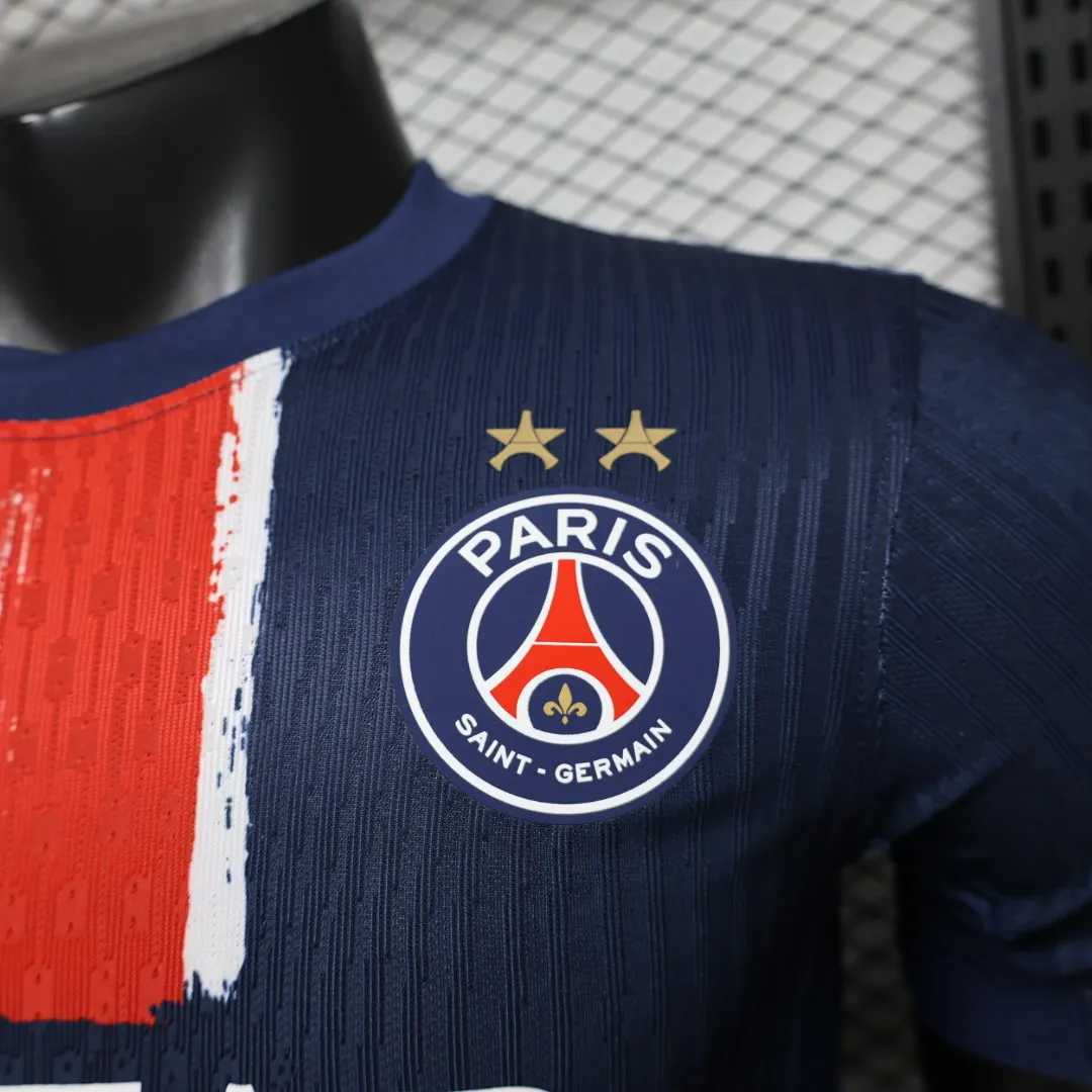 24-25 Two Star PSG Mens Home Kit Player Version Football Shirts AAAAJersey Dropship Yupoo 8 5