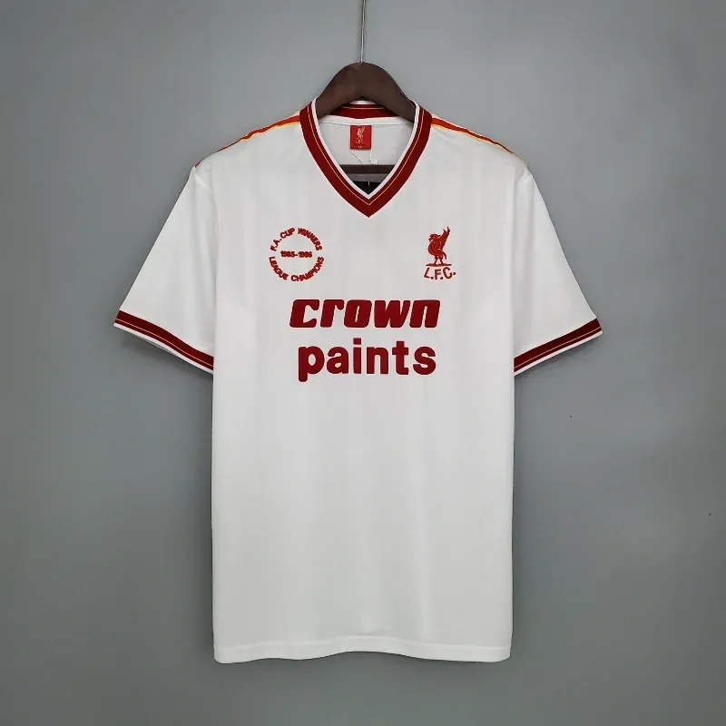 85-86 Retro Liverpool Soccer Jersey Third Away S-2XL 5