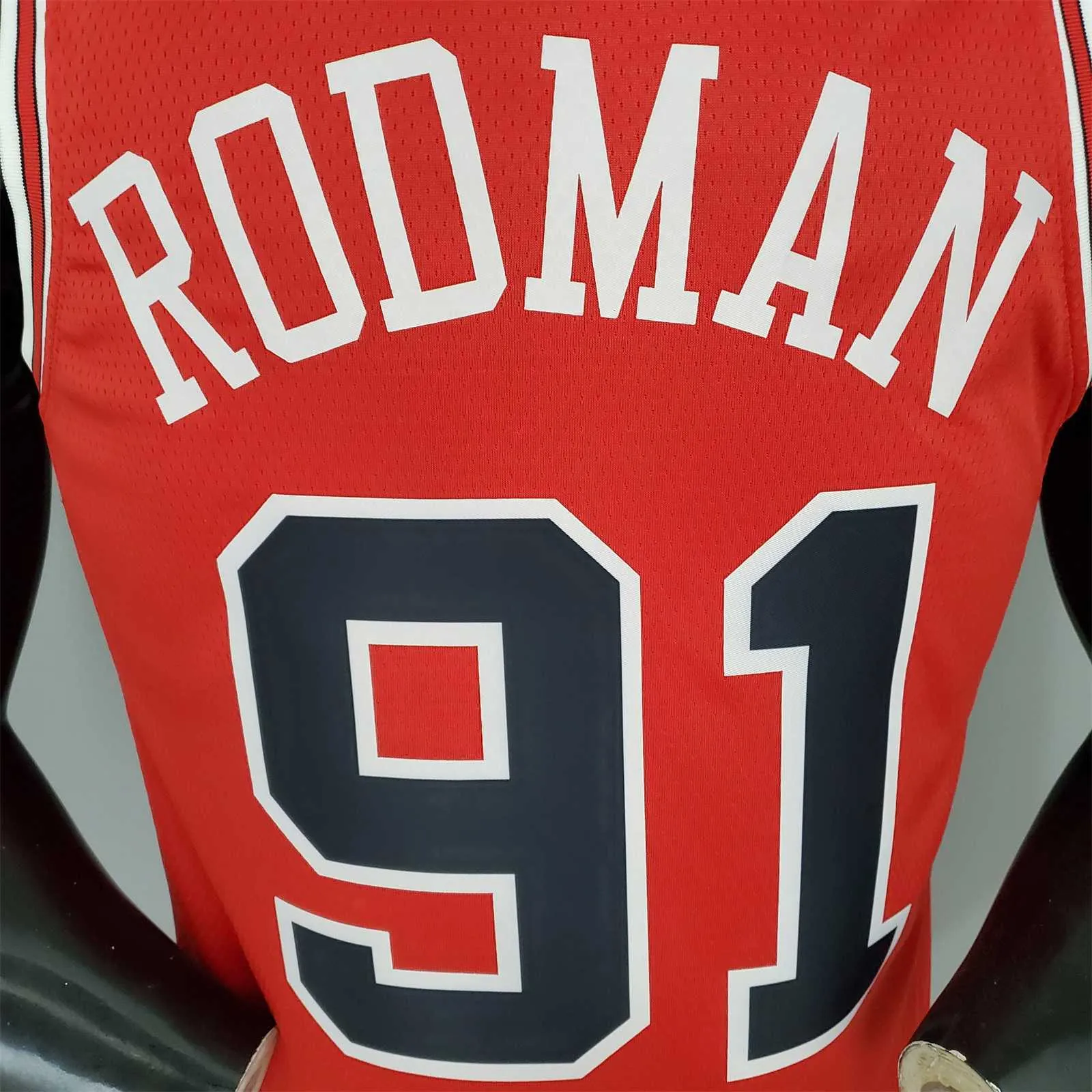 ROOMAN#91 Chicago Bulls Red 3