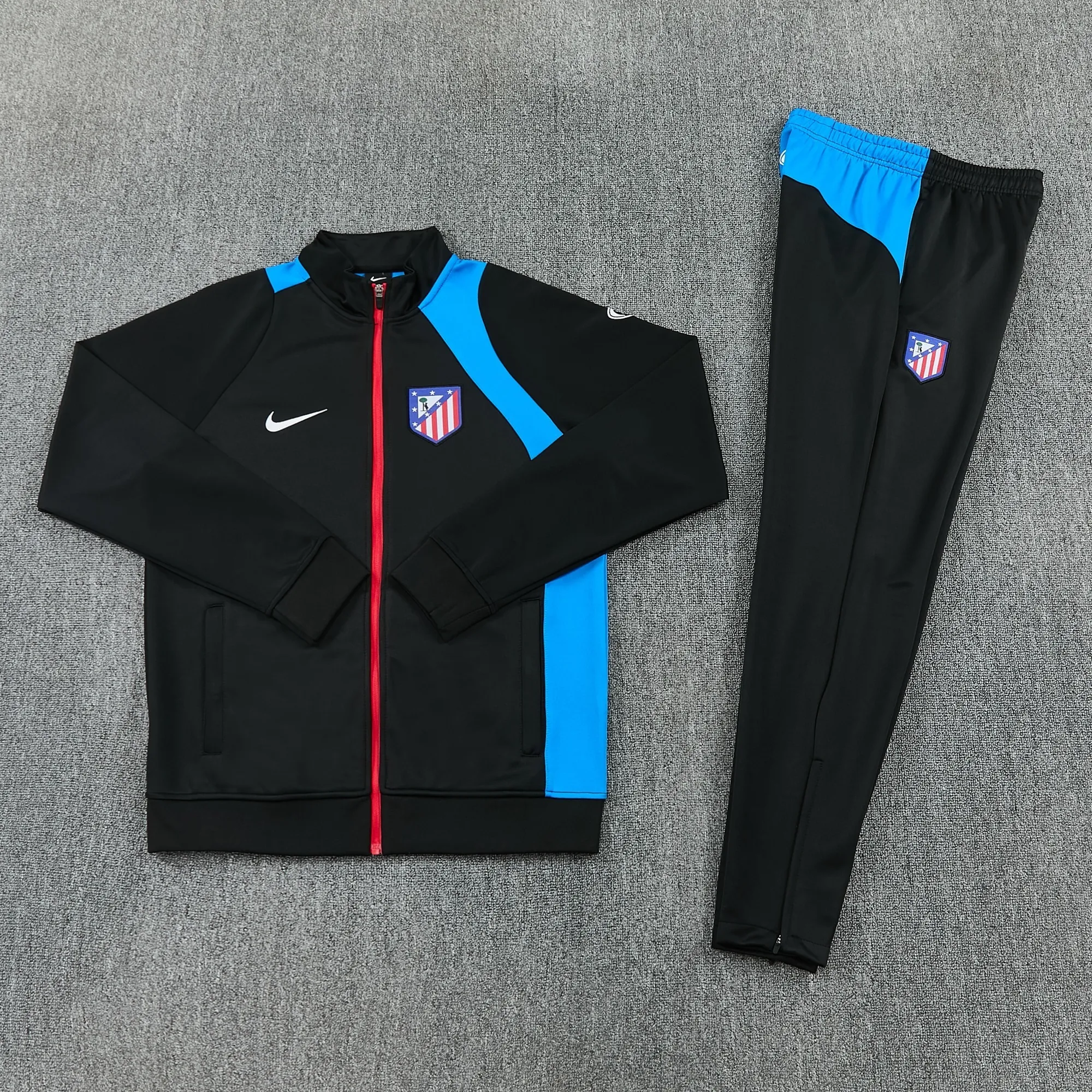 26-27 Atletico Madrid Mens Kit Full Zipper Jacket Football Tracksuit Yupoo 4 2