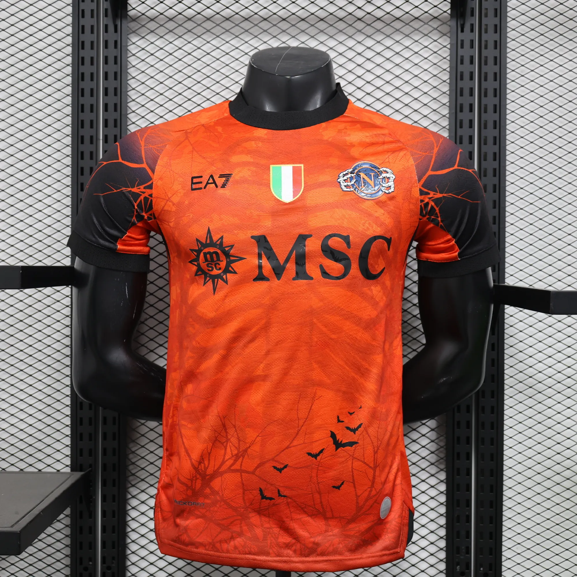 25-26 Napoli Halloween Special Edition Player Version T-Shirt Soccer AAAAJersey Supply Yupoo 8