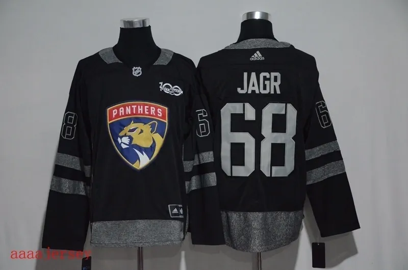 Florida Panthers 100 anniversary ice hockey jersey M-3XL 佛罗里达美洲豹队100周年纪念版冰球服 2