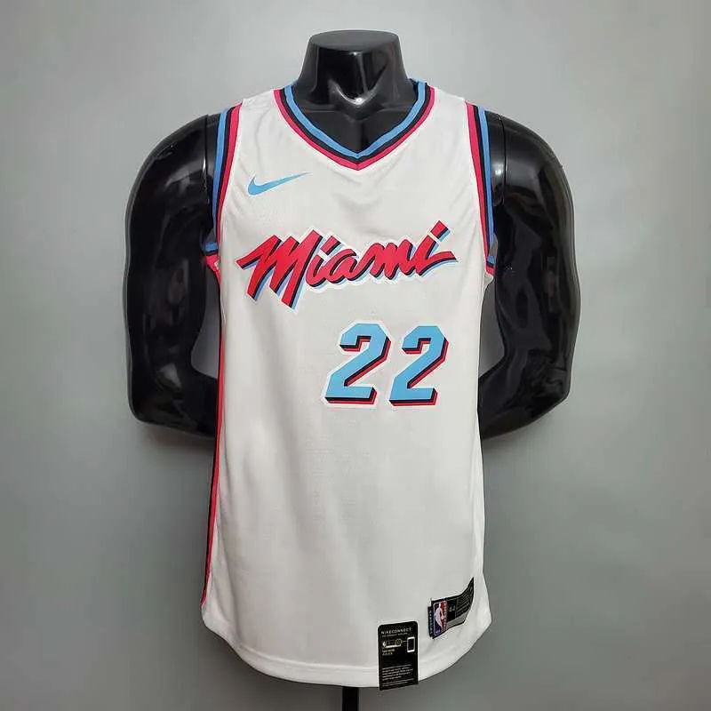 BUTLER #22 Miami Heat white 7