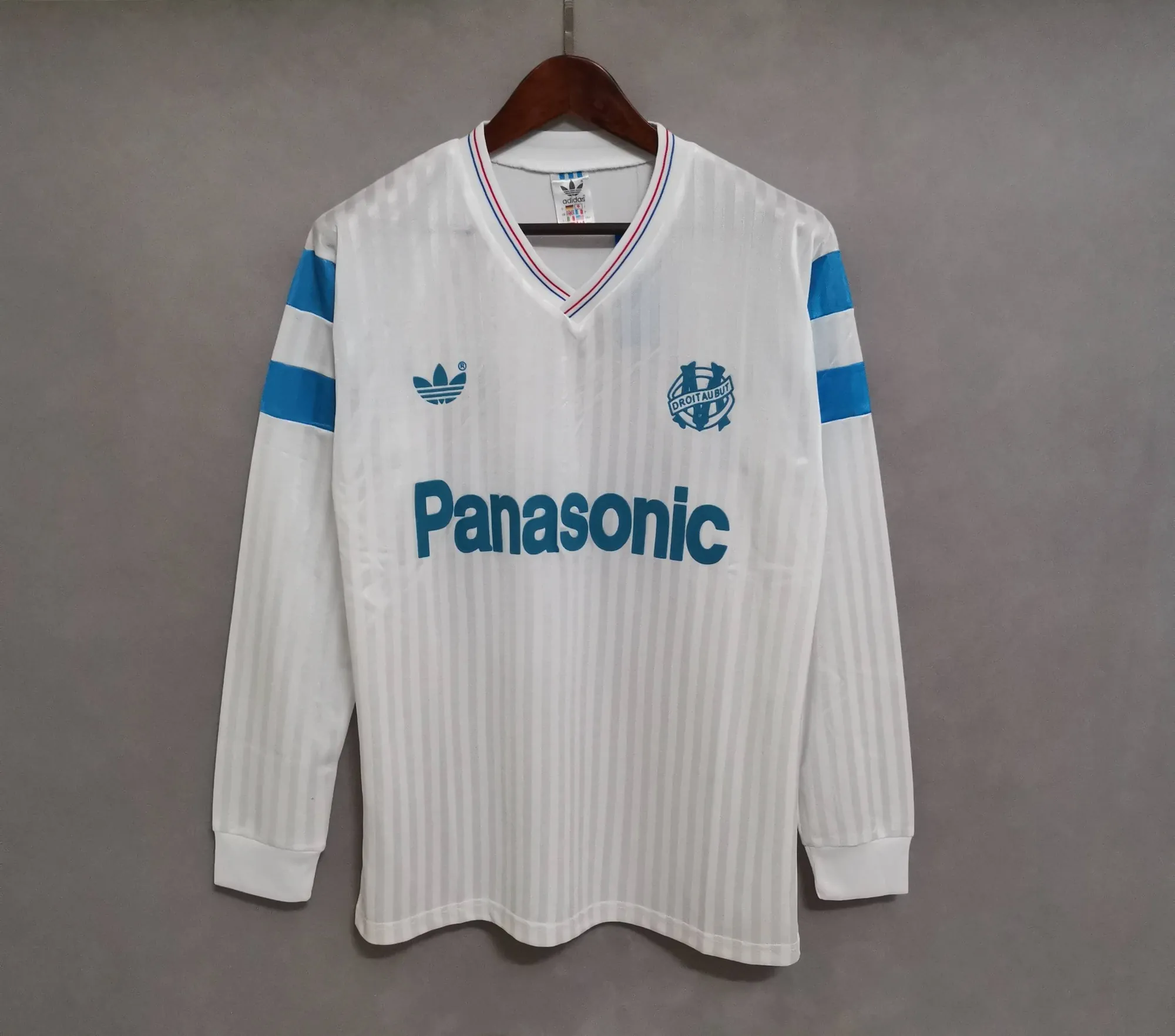 90-91 Marseille home long sleeve 9