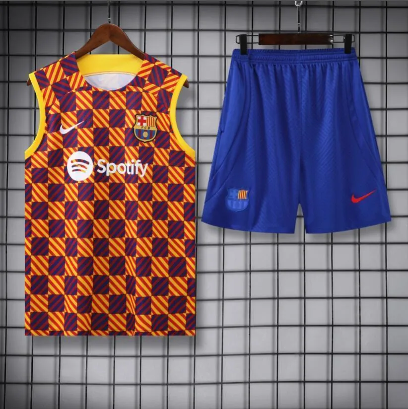 23-24 Barcelona Training Vest Kit S-XXL Soccer Jerseys 3
