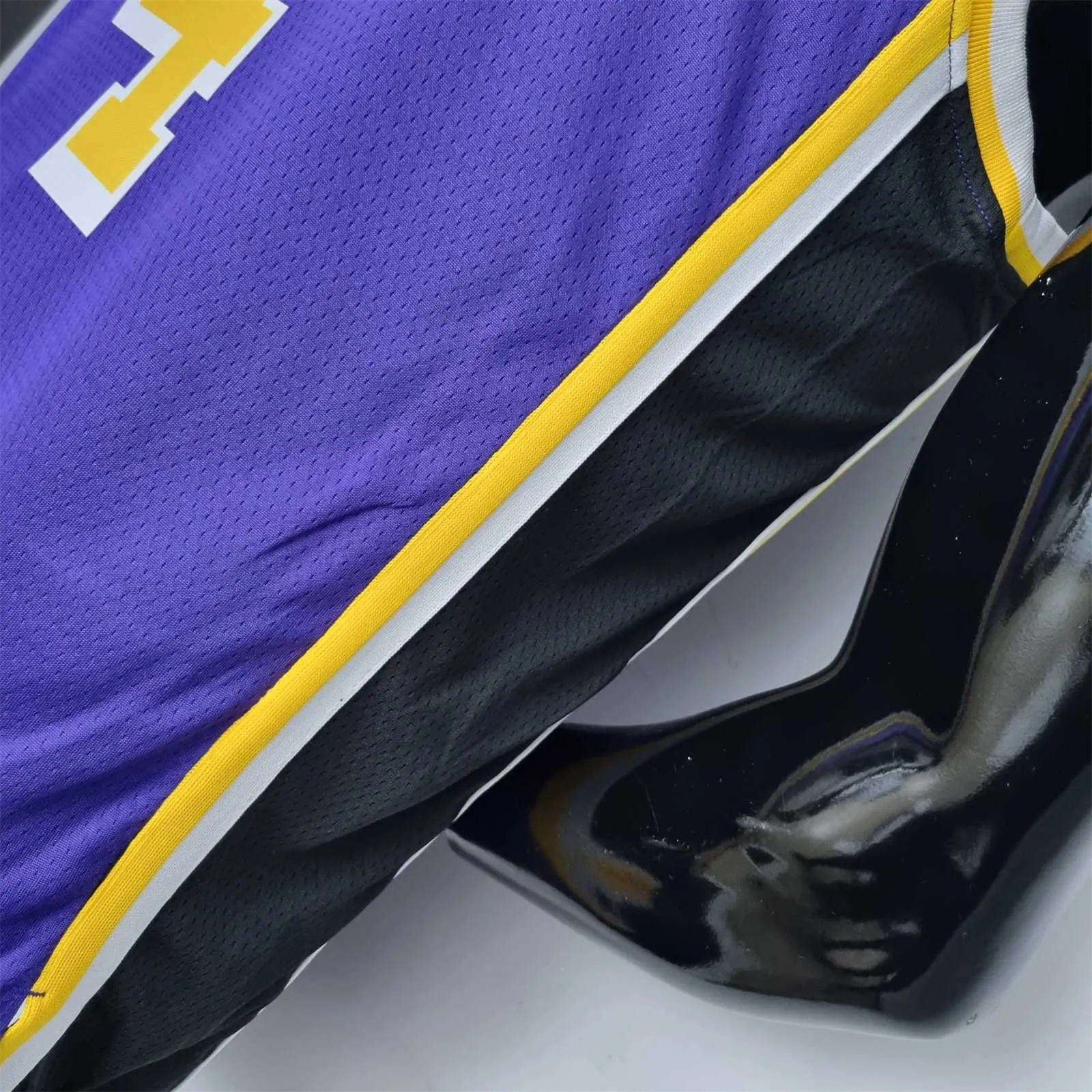 75th Anniversary Anthony #7 Los Angeles Lakers Jordan Purple NBA Jersey 1