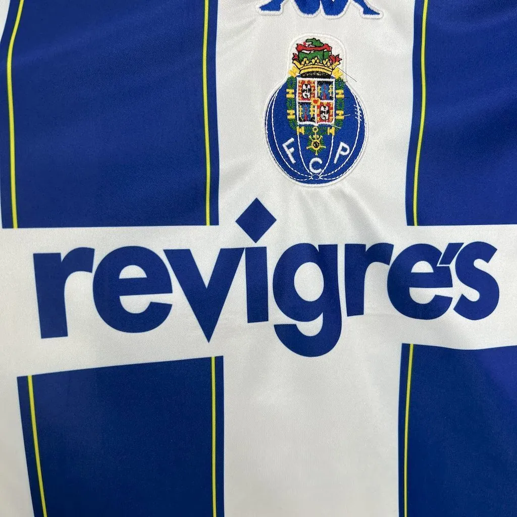 99-00 Porto Home Retro Kit Vintage Shirt AAAAJersey Supplier Yupoo 3