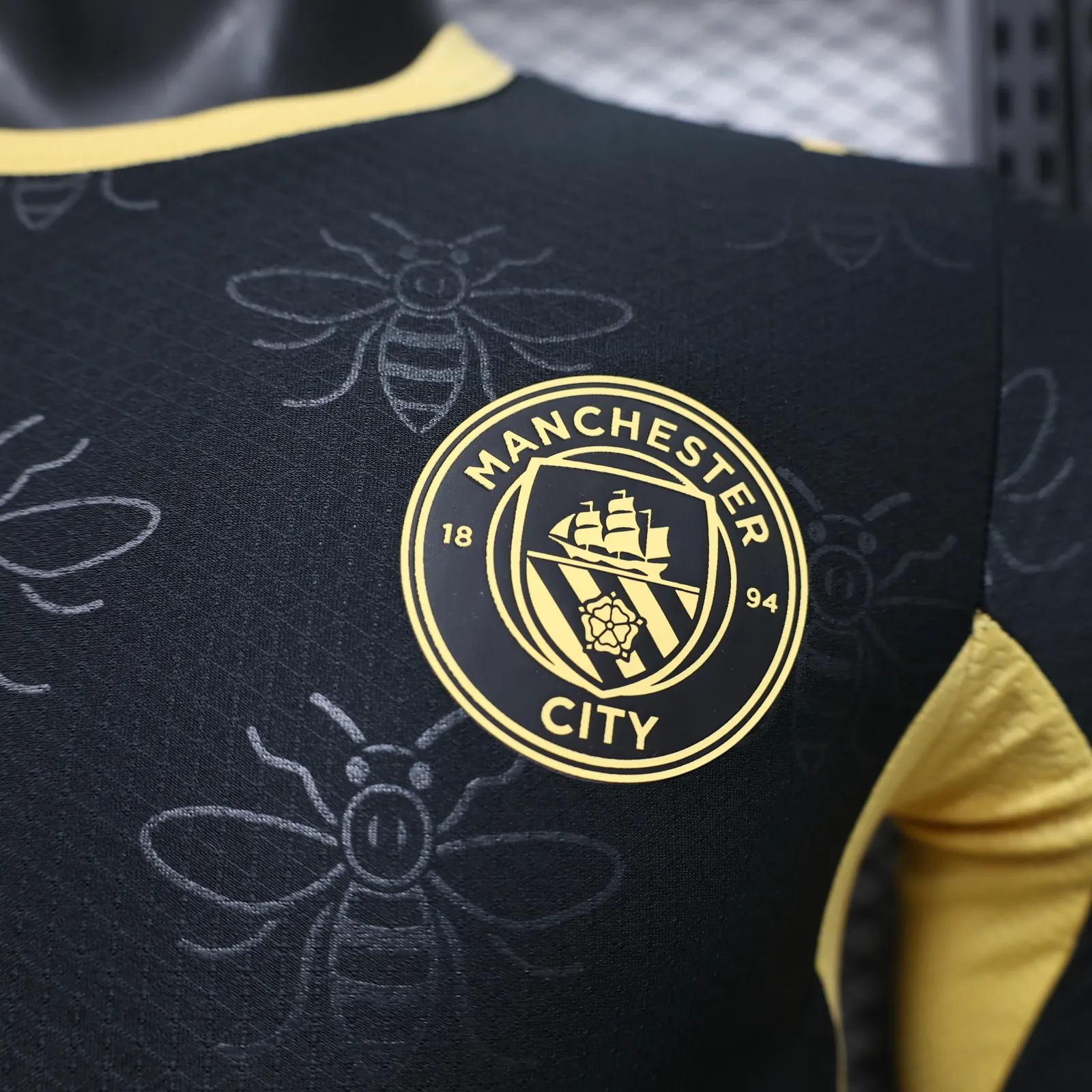 26-27 Manchester City Away Kit Player Version Football Long Sleeve Shirt AAAAJersey Dropship Yupoo 7 5