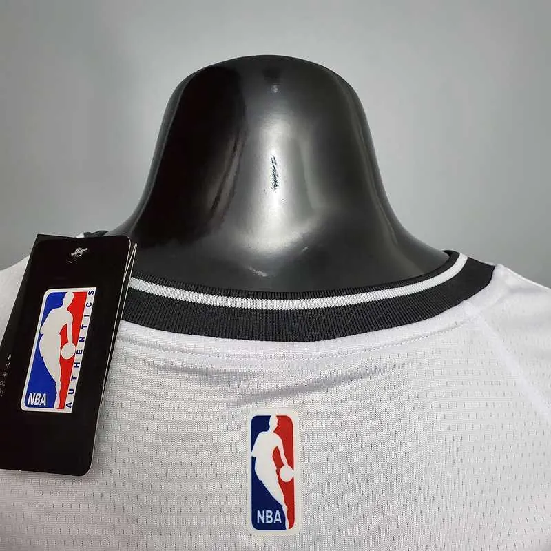 Durant #7 Brooklyn Nets white 4