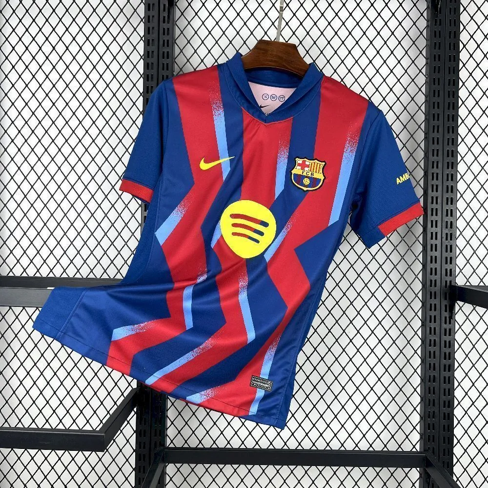 25-26 Barcelona Fourth Kit Football T-Shirt AAAAJersey Supplier Yupoo 6