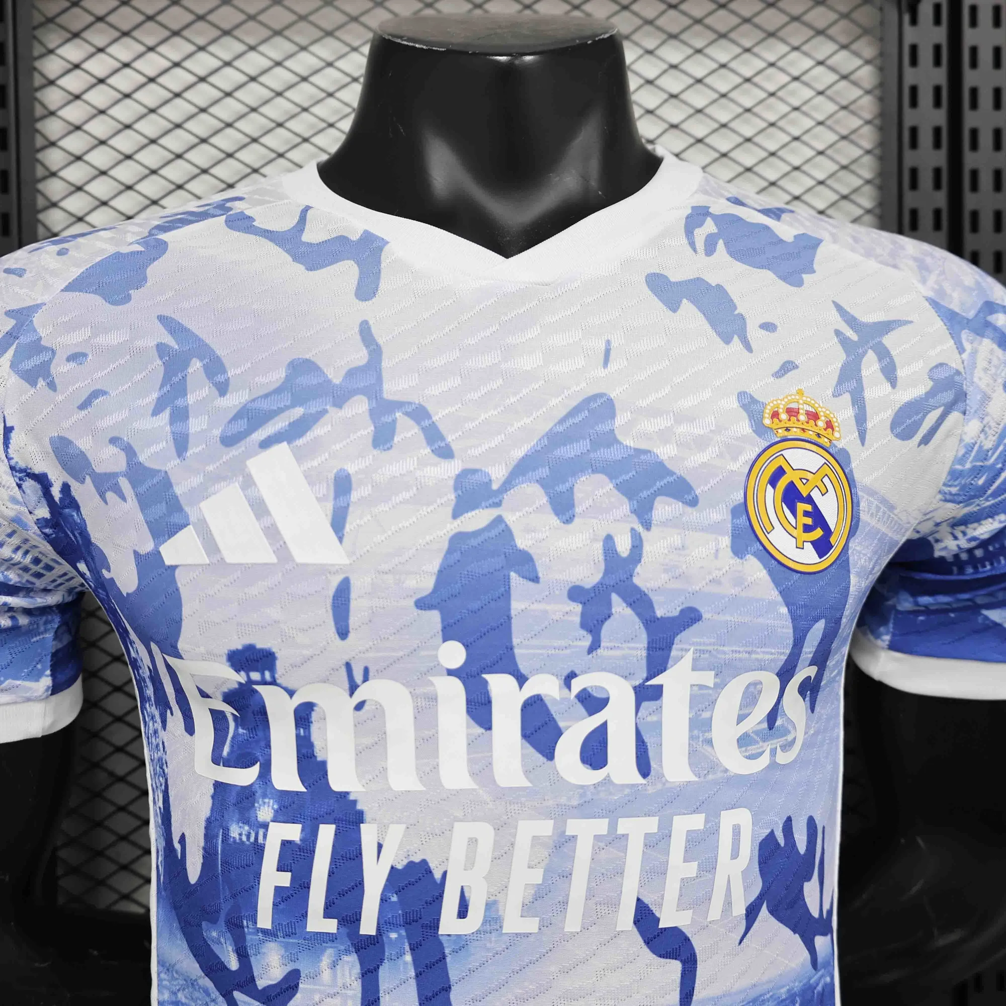 24-25 Real Madrid Blue City Special Edition Player Version Shirt Sport AAAAJersey Yupoo 4
