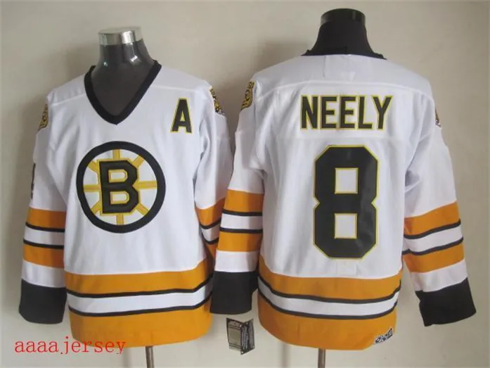Boston Bruins retro ice hockey jersey M-3XL 波士顿棕熊队复古冰球服 3