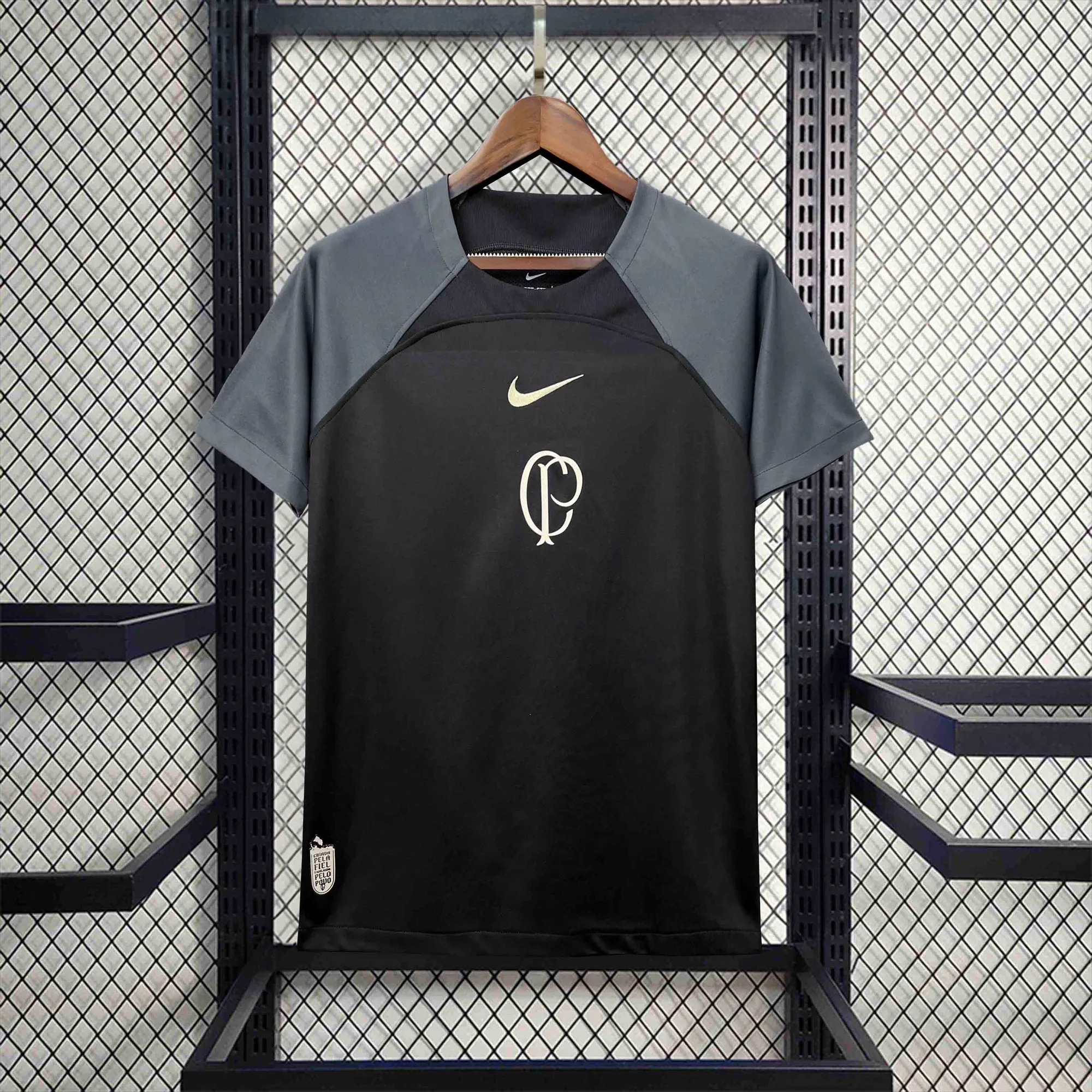 24-25 Corinthian Training Kit Black Best Jerseys Yupoo 6