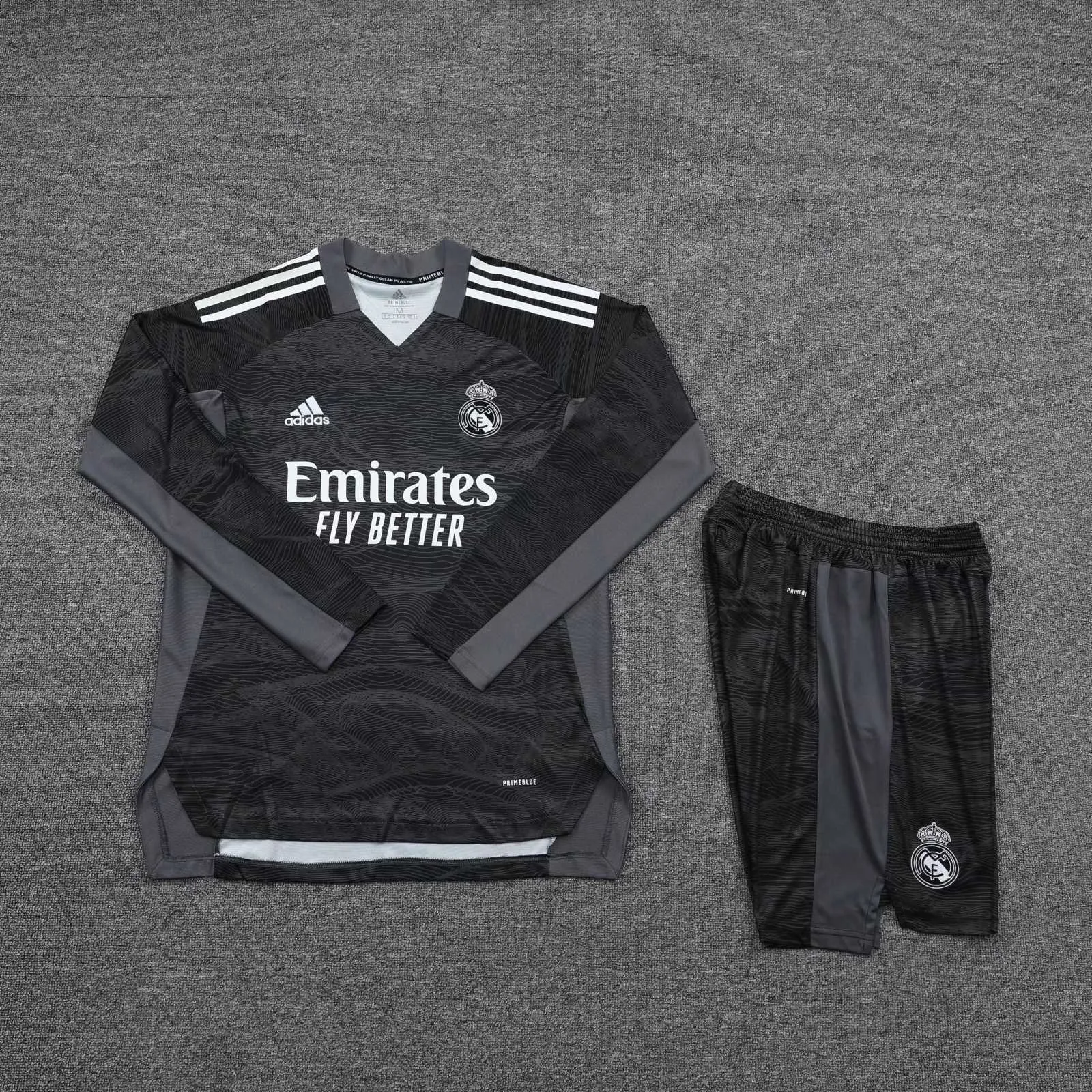 21-22 Real Madrid black goalkeeper long sleeve 5