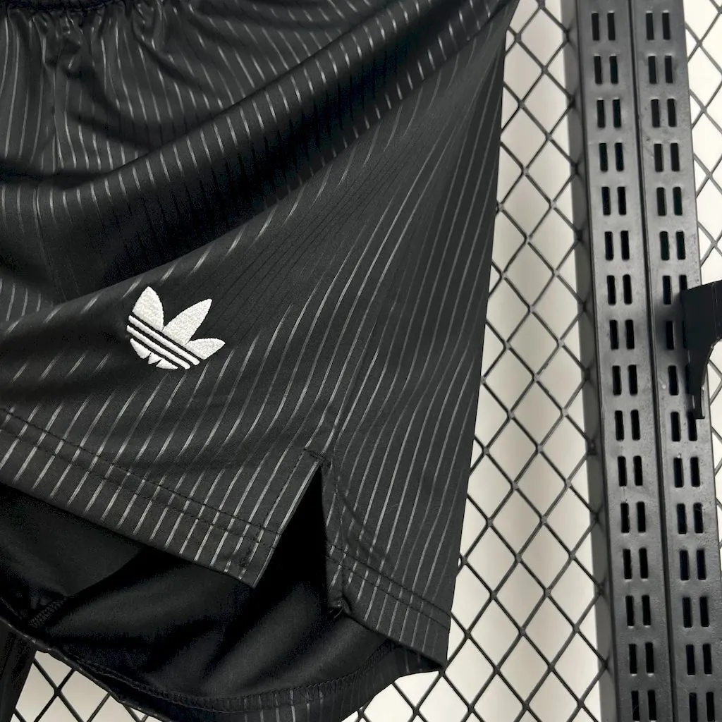 2025 Germany 125th Anniversary Black Shorts Football Trousers AAAAJersey Supply Yupoo 3