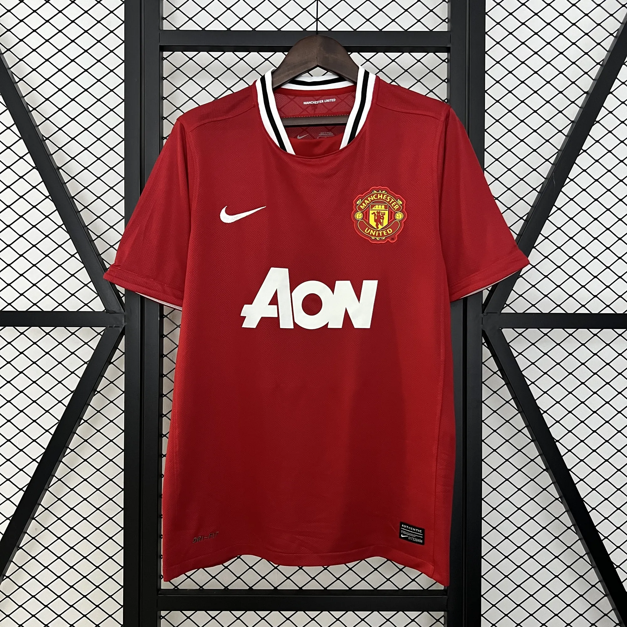 11-12 Manchester United Home Retro Kit Vintage Shirt AAAAJersey Dropship Yupoo 10