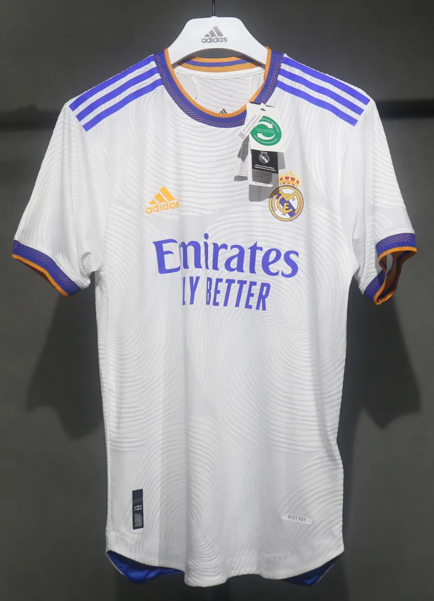 21-22 Real Madrid Home Retro Kit Vintage Player Version Sino Shirt AAAAJersey Dropship Yupoo 2