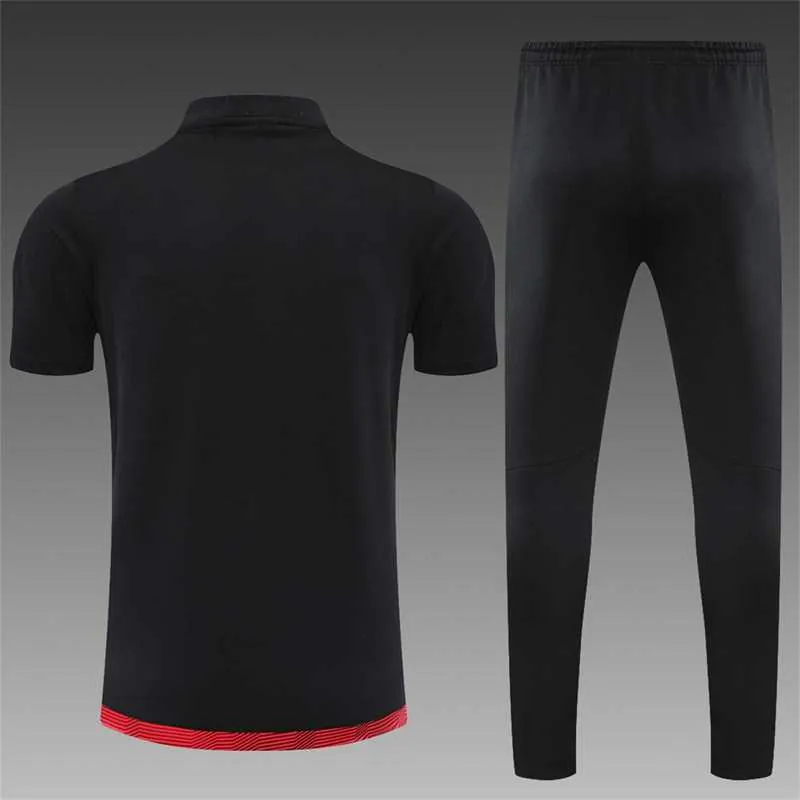 AC Milan Polo blackred Team Badge 2