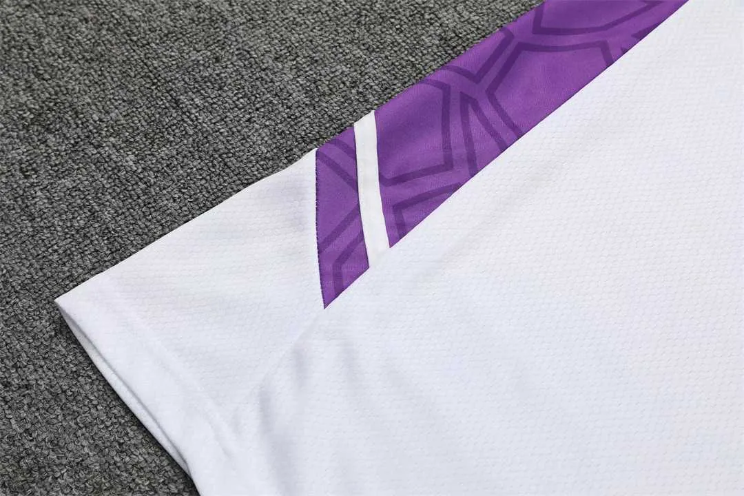 22-23 Real Madrid vest training suit kit White 18