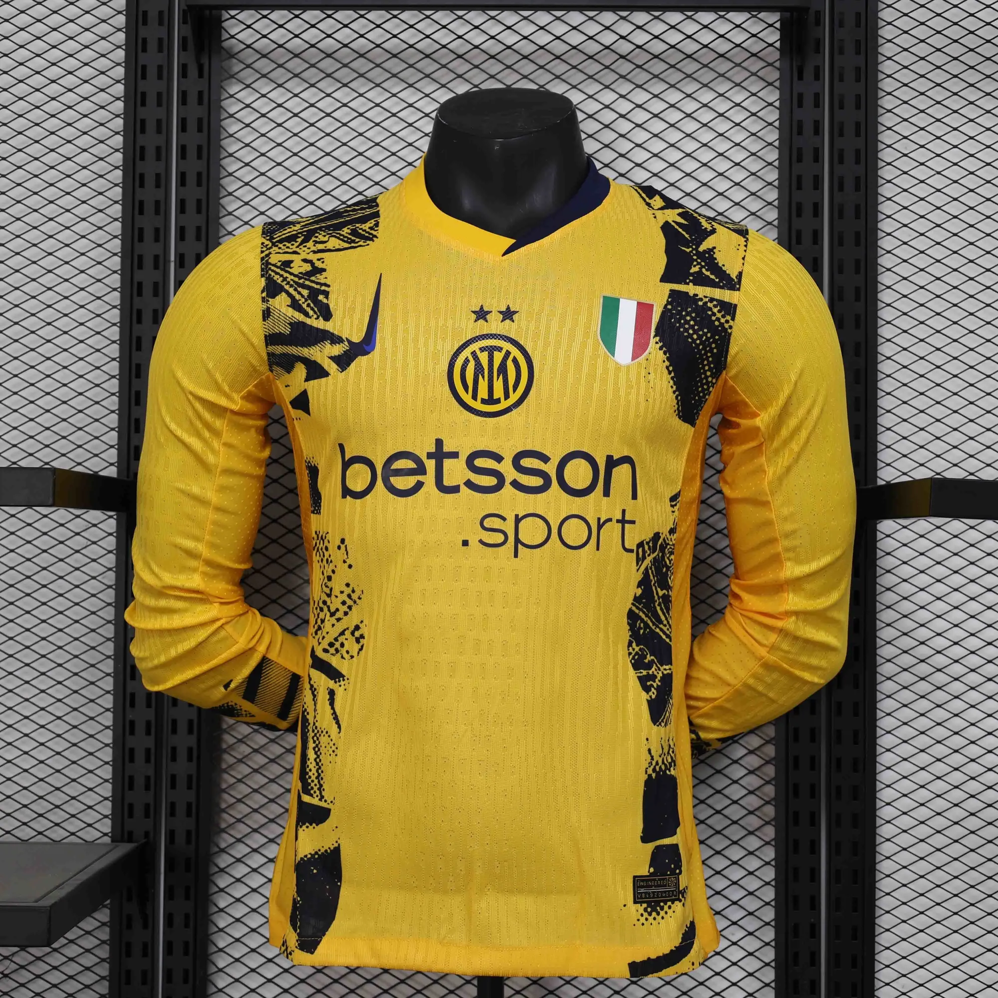 24-25 Inter Milan Third Kit Long Sleeve Player Version Shirt AAAAJersey Supplier Yupoo 3