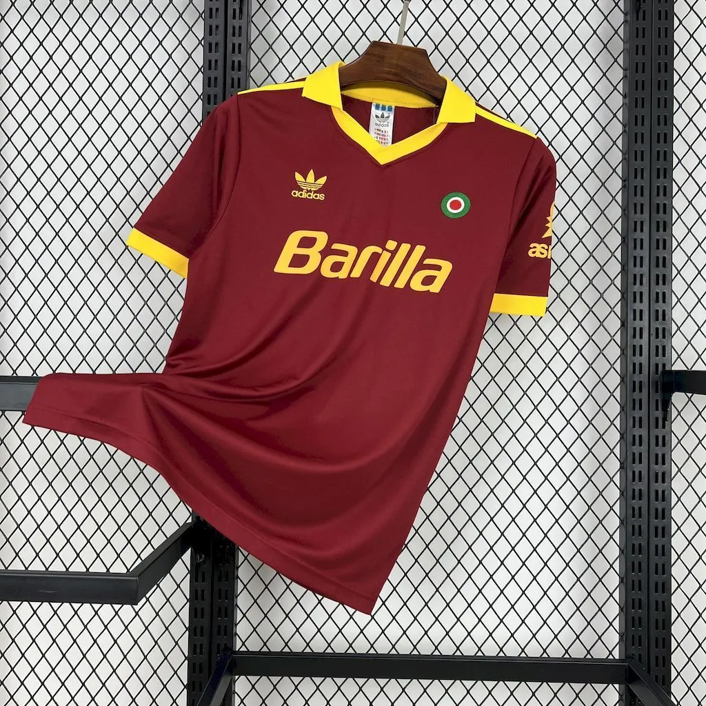 92-94 Roma Home Retro Kit Vintage Shirt AAAAJersey Supplier Yupoo 7