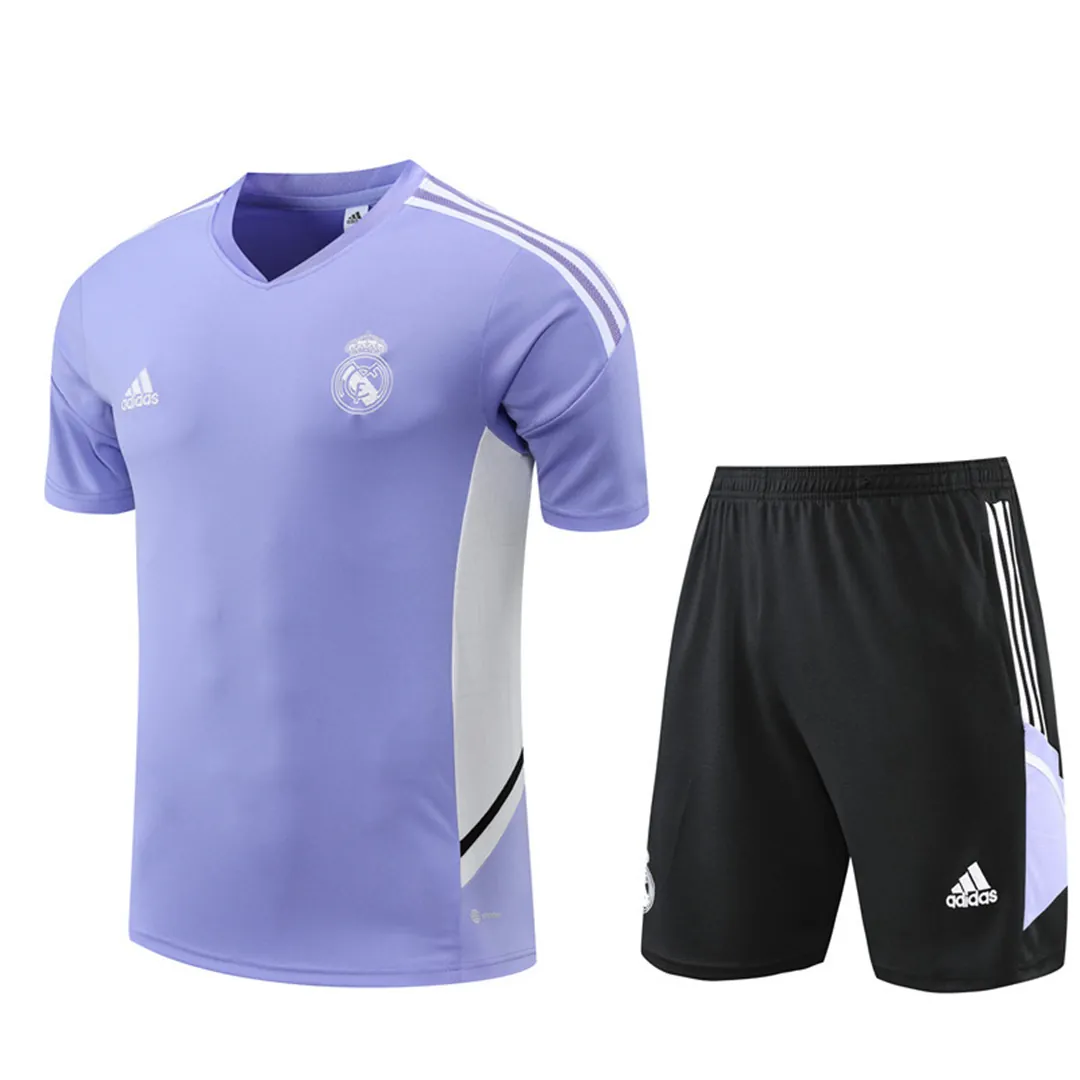 22-23 Real Madrid training suit purple 14