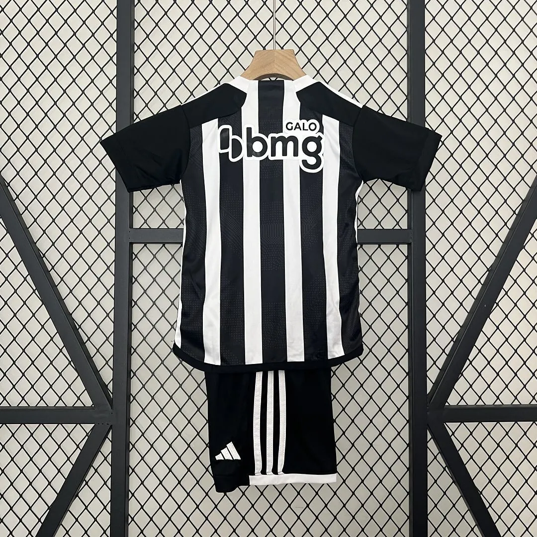 24-25 Atlético Mineiro Home Kid Kits Youth Apparels Football AAAAJersey Yupoo 3