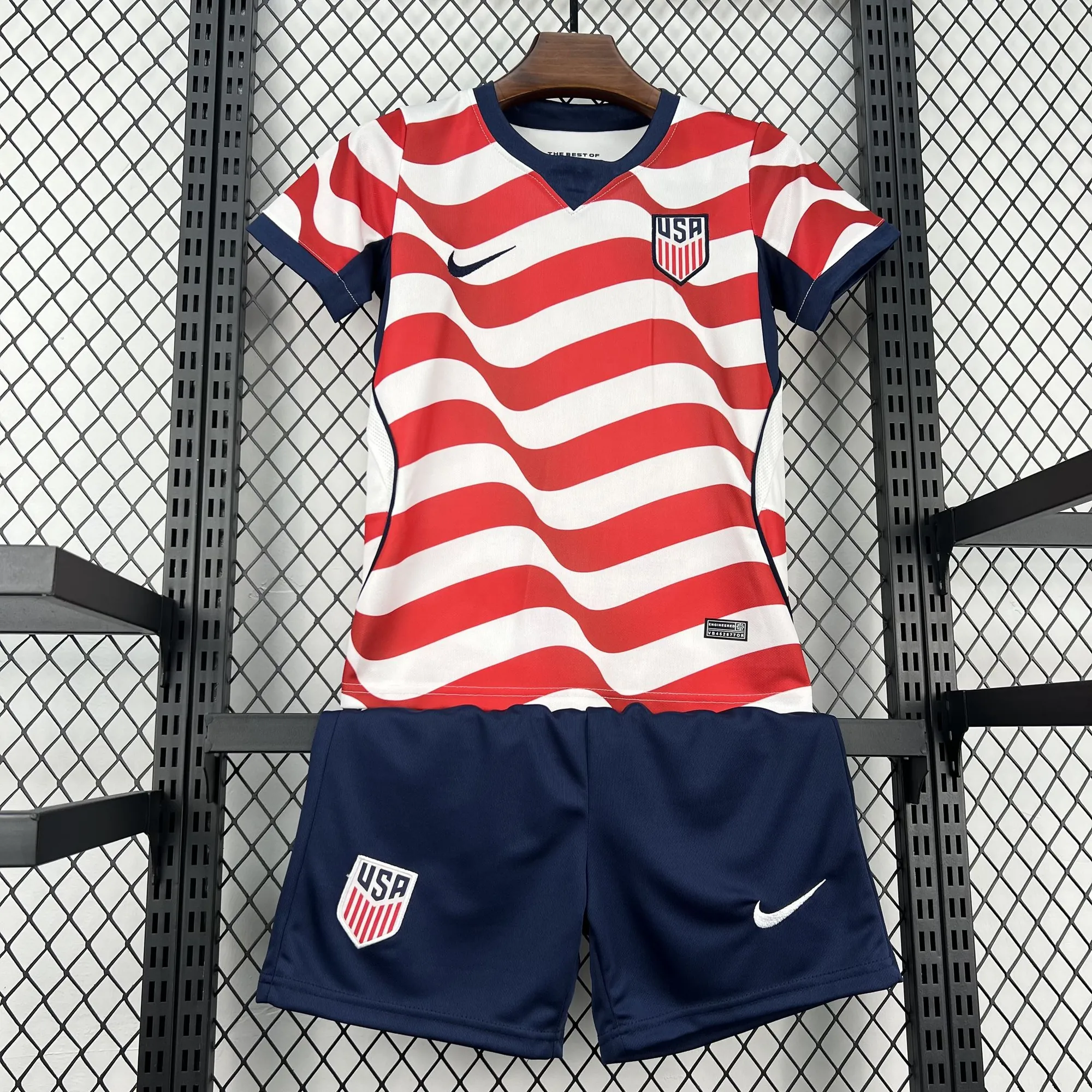 World Cup 2026 USA Home Kid Kits Soccer Youth Apparels AAAAJersey Wholesale Yupoo 7 2