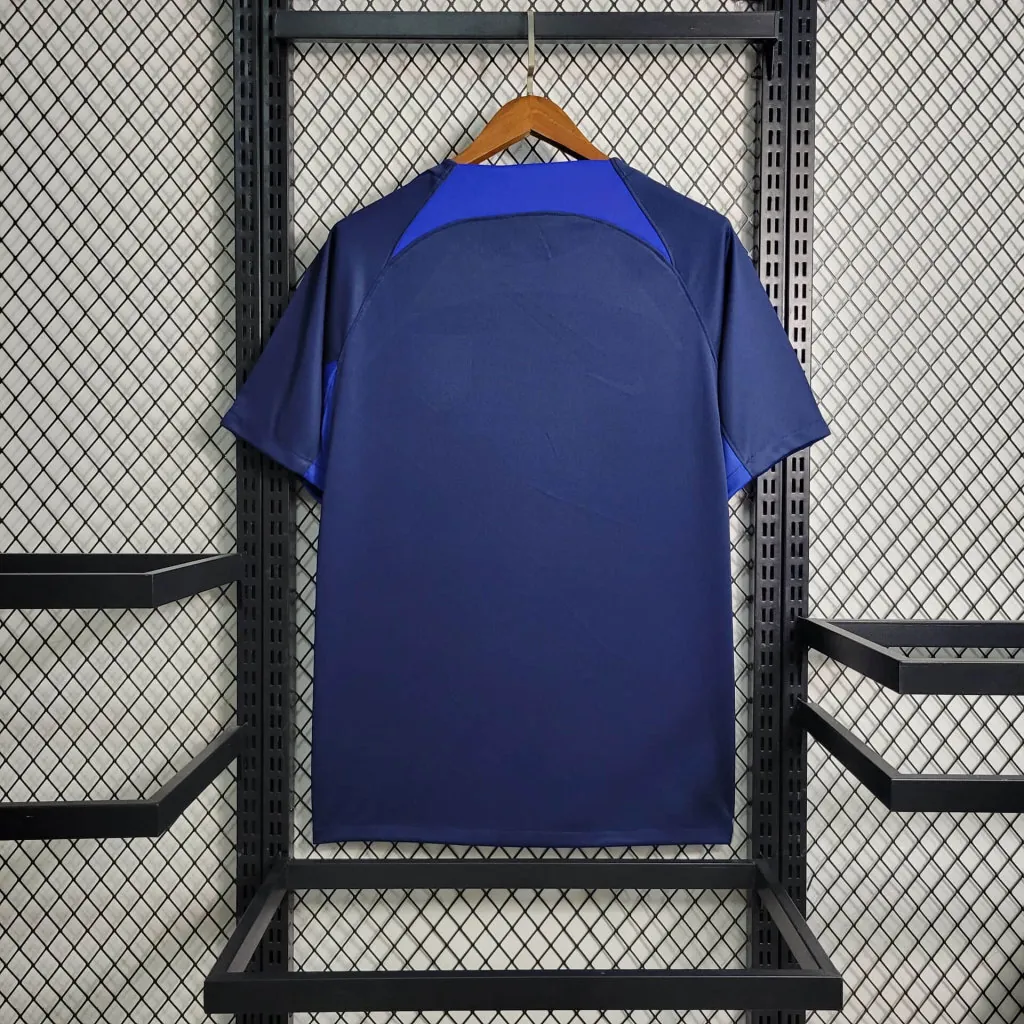23-24 Atletico Madrid Blue S-XXL Cheap Soccer Jerseys 2