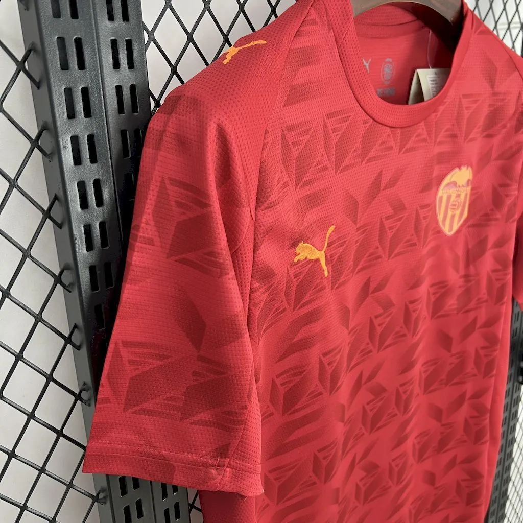 25-26 Valencia Away T-Shirt Football Apparels Soccer AAAAJersey Yupoo 4