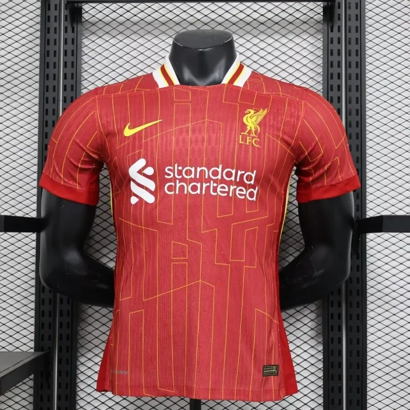 24-25 Liverpool Home Kit Player Version Shirt Football AAAAJersey Yupoo S-2XL 4