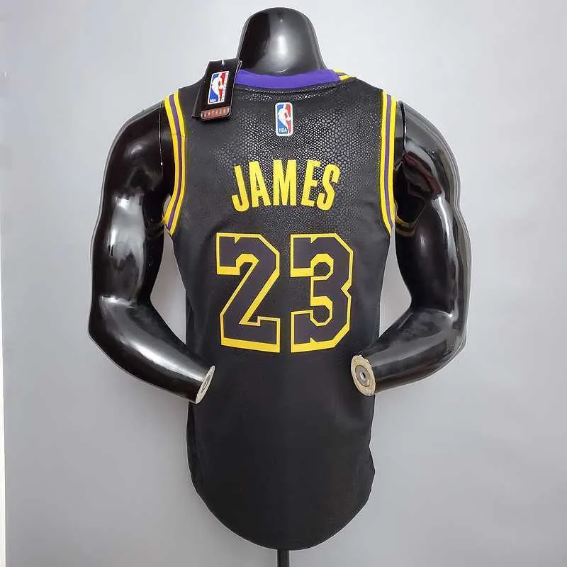 James #23 Lakers black 4