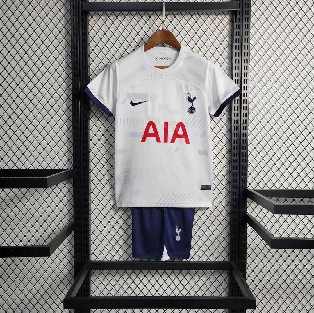 23-24 Tottenham Hotspur home kids kit 11