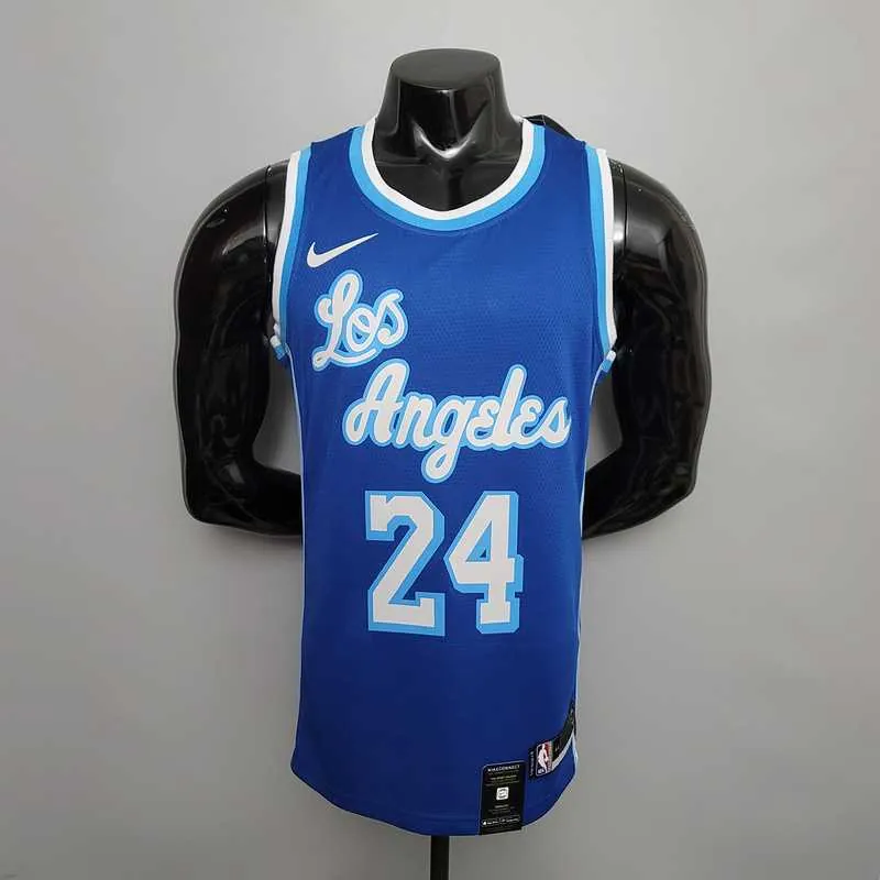 Retro night Bryant #24 Lakers black 9