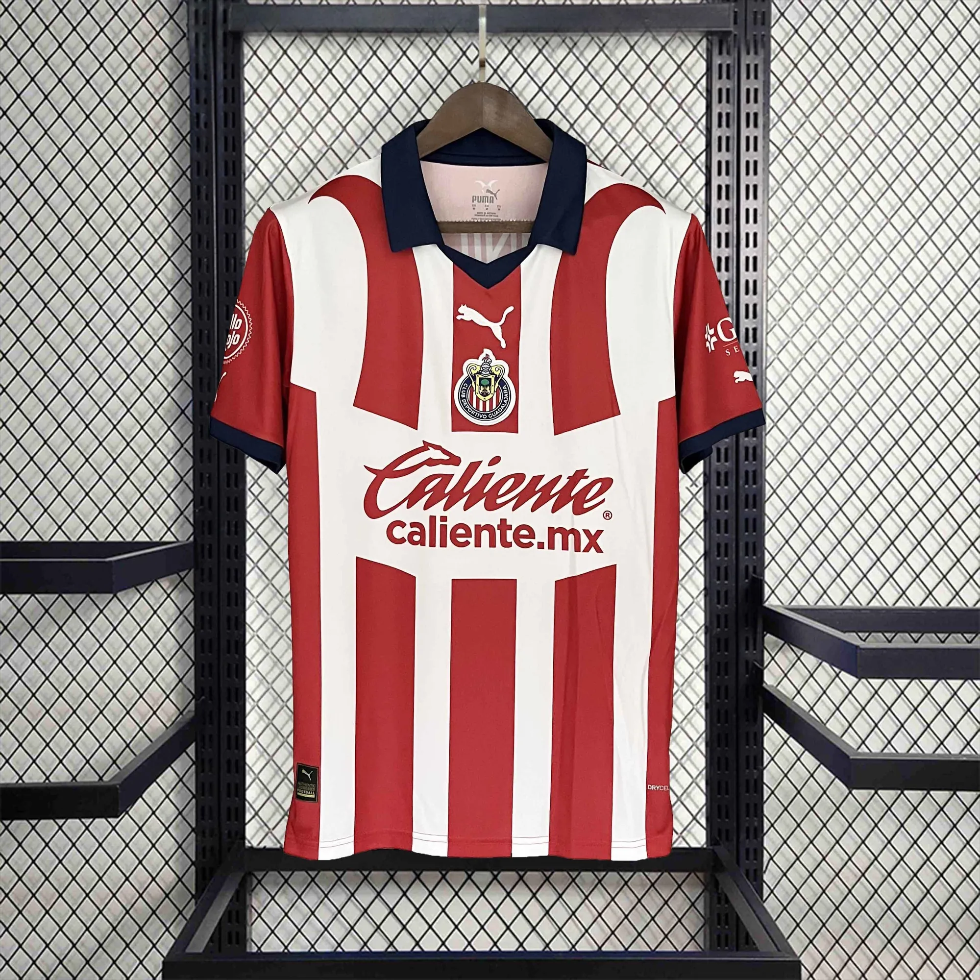 23-24 Chivas Guadalajara Home Kit Red&White Cheap Jersey Yupoo 6