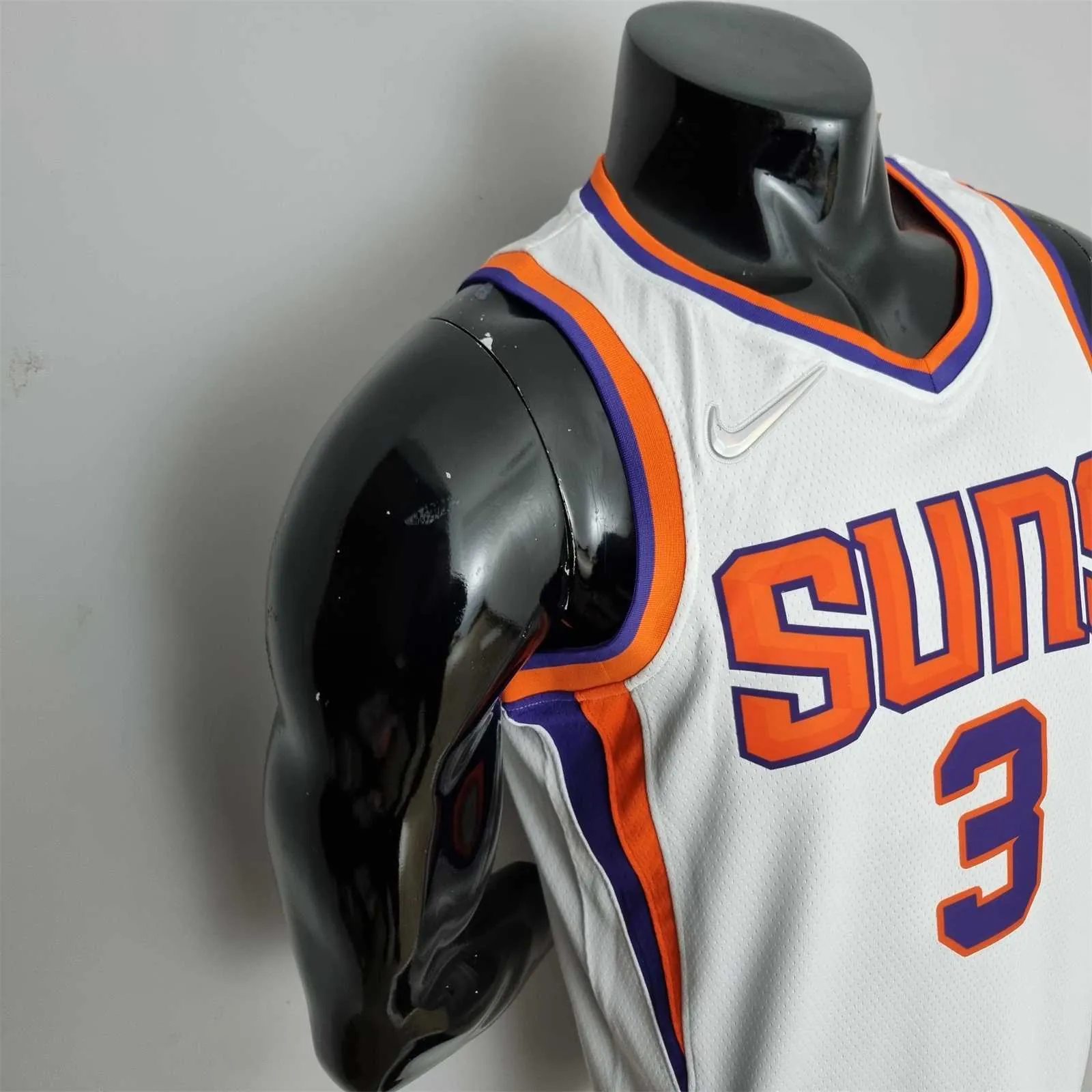 75th Anniversary Paul #3 Phoenix Suns White NBA Jersey 8