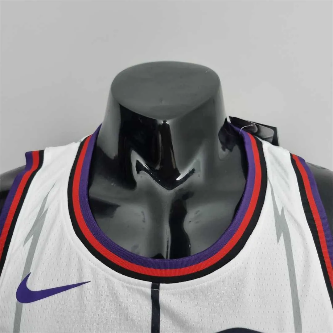 Toronto Raptors CARTER #15 White NBA Jersey 6