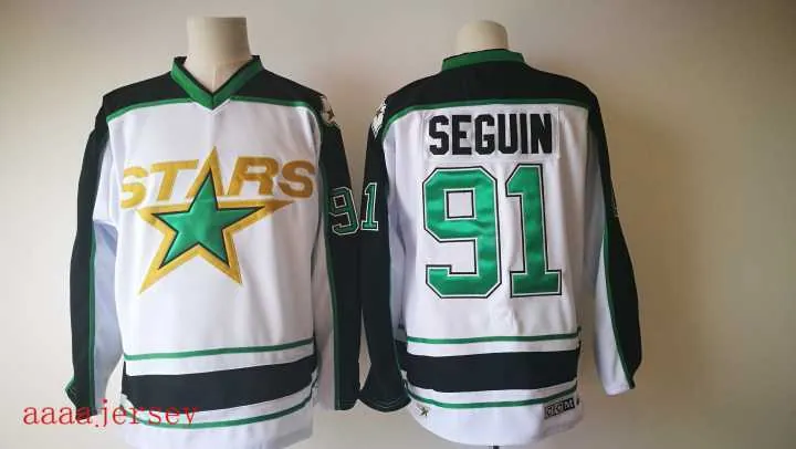 Dallas Stars retro ice hockey jersey M-3XL 达拉斯星队复古冰球服 5