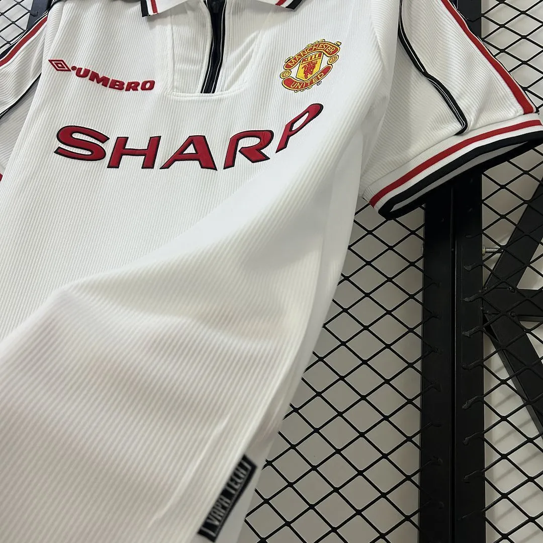 98-99 Manchester United Commemorative Edition Retro Kit Vintage Shirt AAAAJersey Dropship Yupoo 2