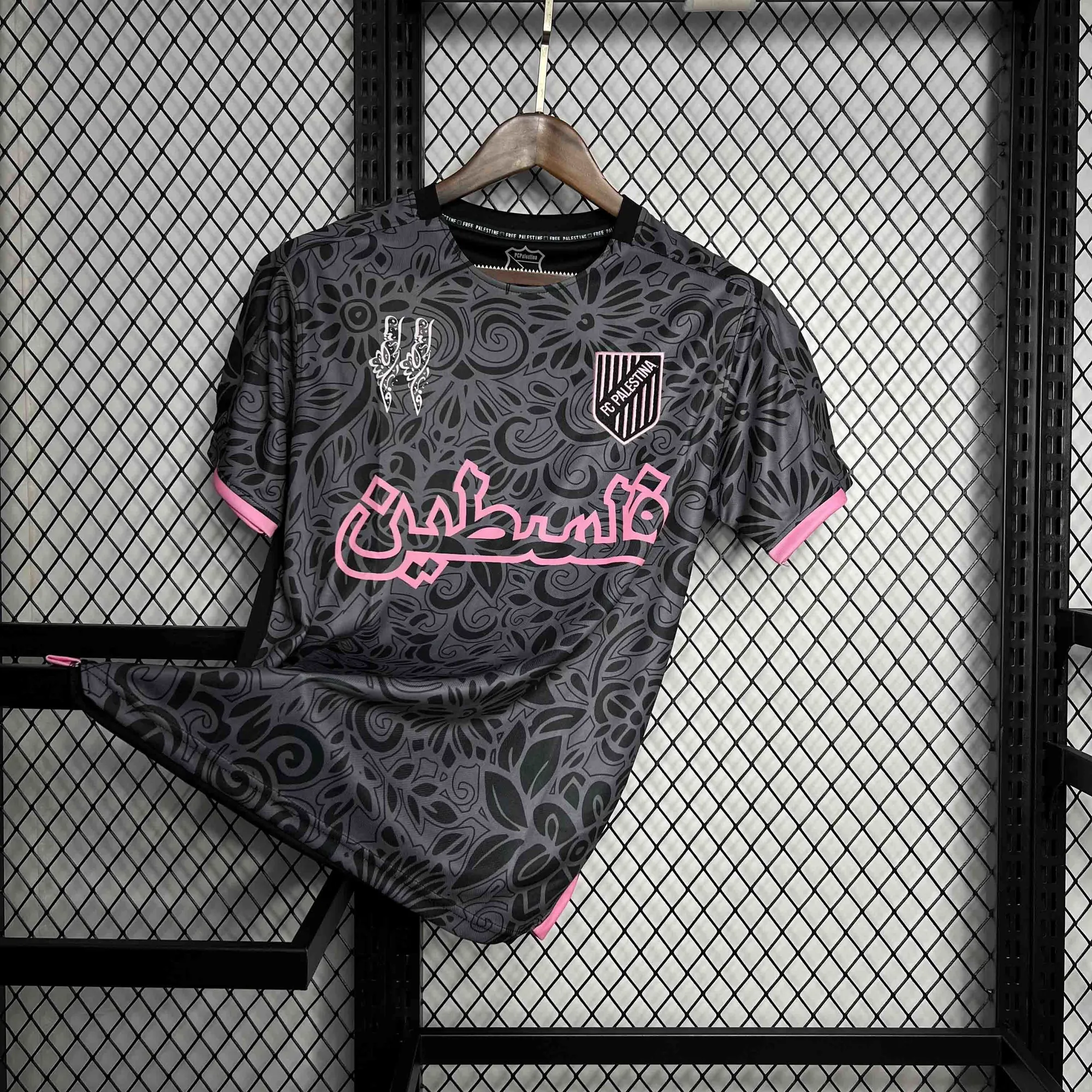 2024 Palestina Training Black Kit Football Apparel AAAAJersey Wholesale Yupoo 3